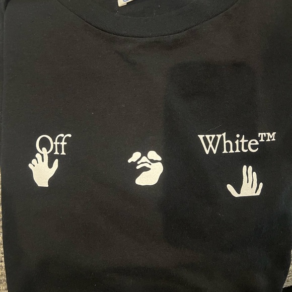 Mens Off-White New Logo Tee - Picture 4 of 6